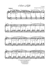 Silent Night sheet music for Accordion